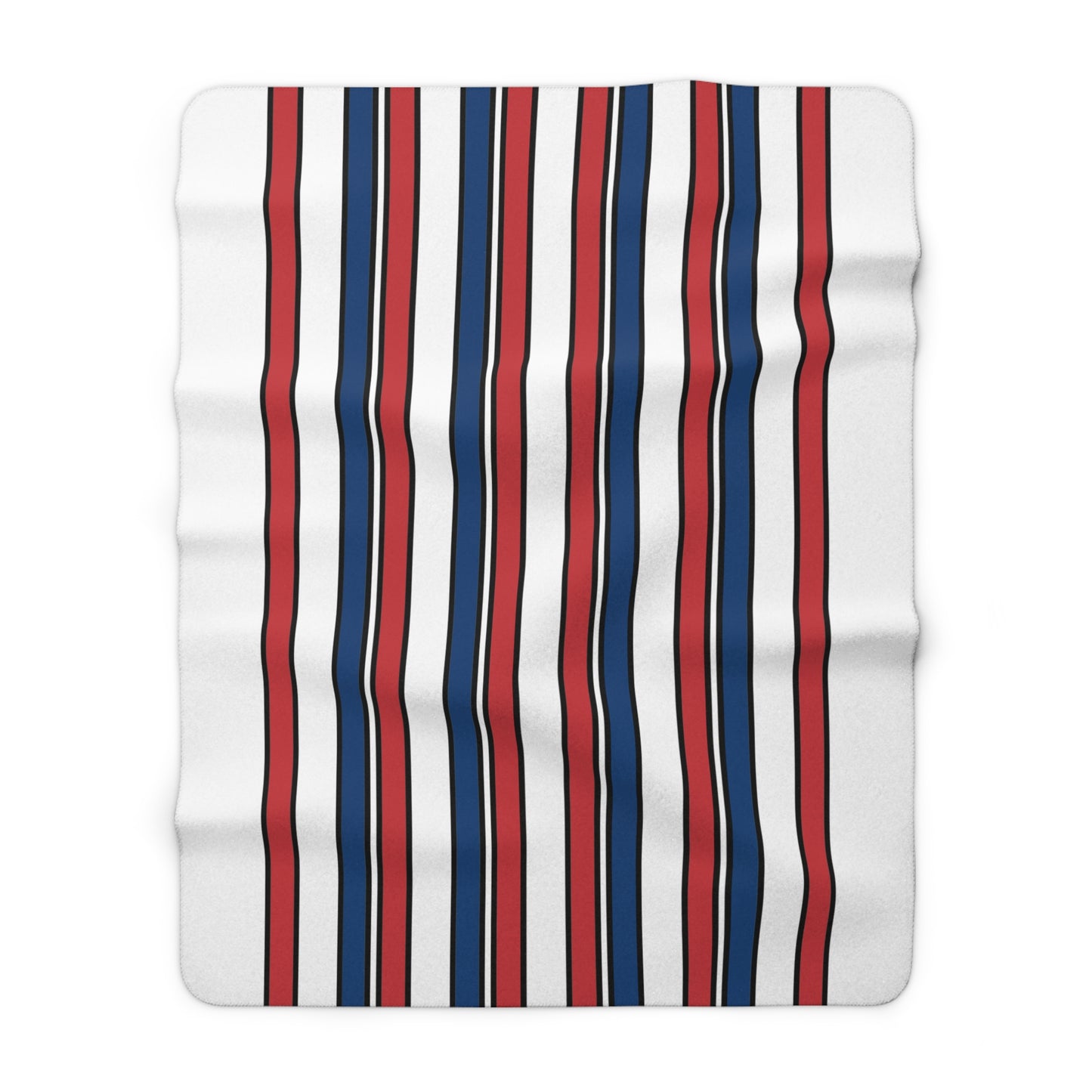 Serbia Retro Stripes Blanket Throw