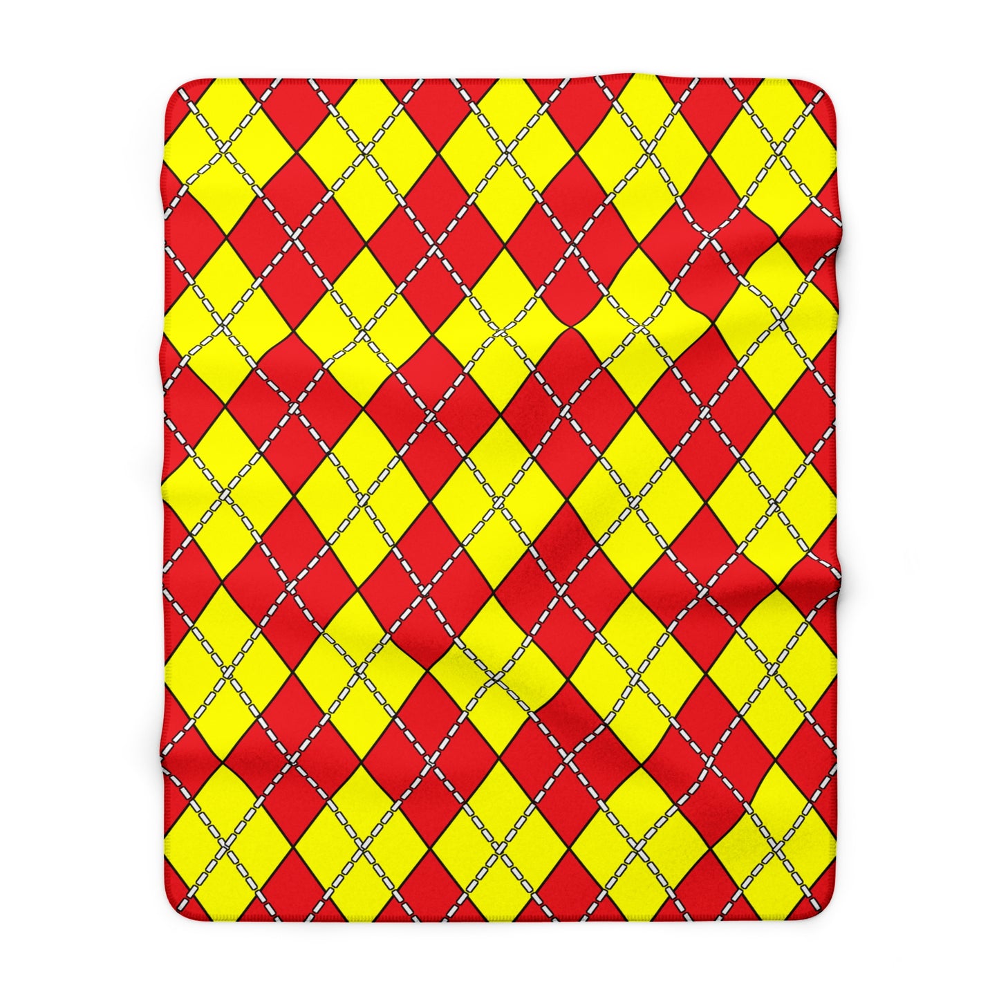 China Retro Argyle Blanket Throw