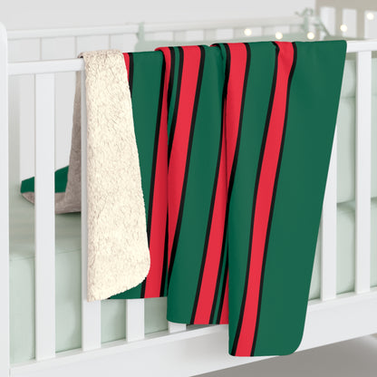 Bangladesh Retro Stripes Blanket Throw