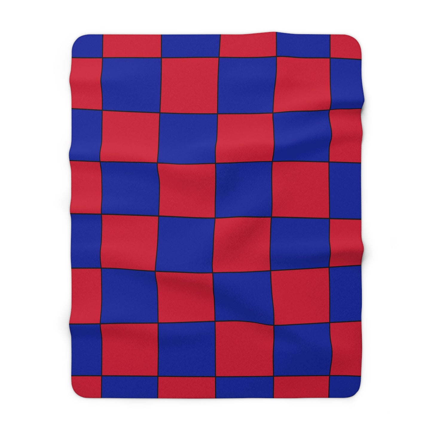 Haiti Retro Check Blanket Throw
