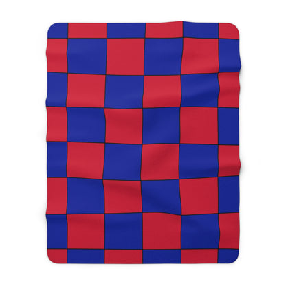 Haiti Retro Check Blanket Throw