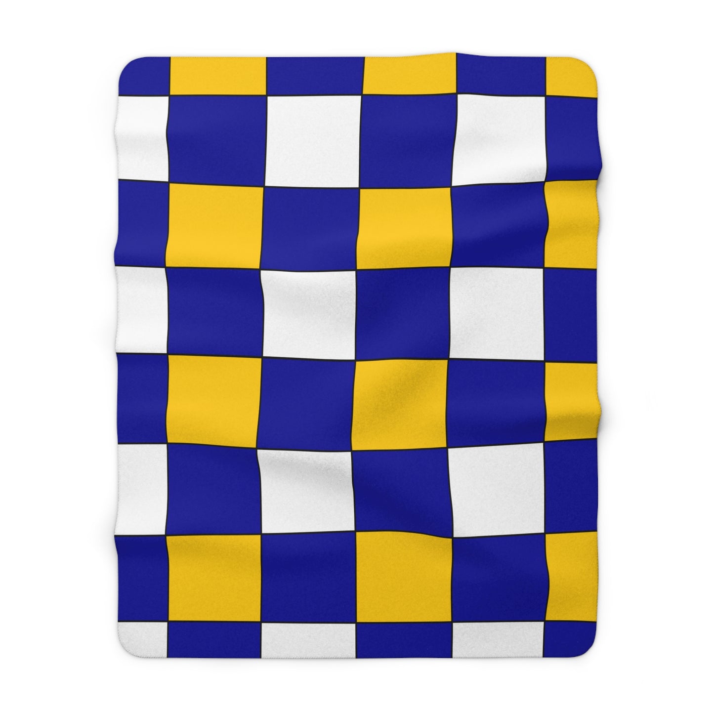Bosnia And Herzegovina Retro Check Blanket Throw