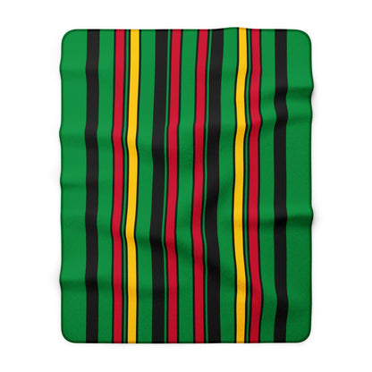 Vanuatu Retro Stripes Blanket Throw