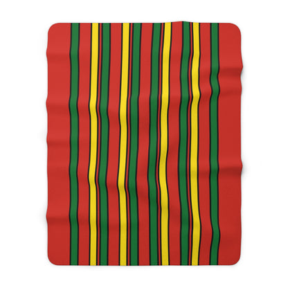 Bolivia Retro Stripes Blanket Throw