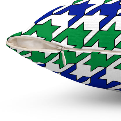 Lesotho Retro Houndstooth Cushion Pillow