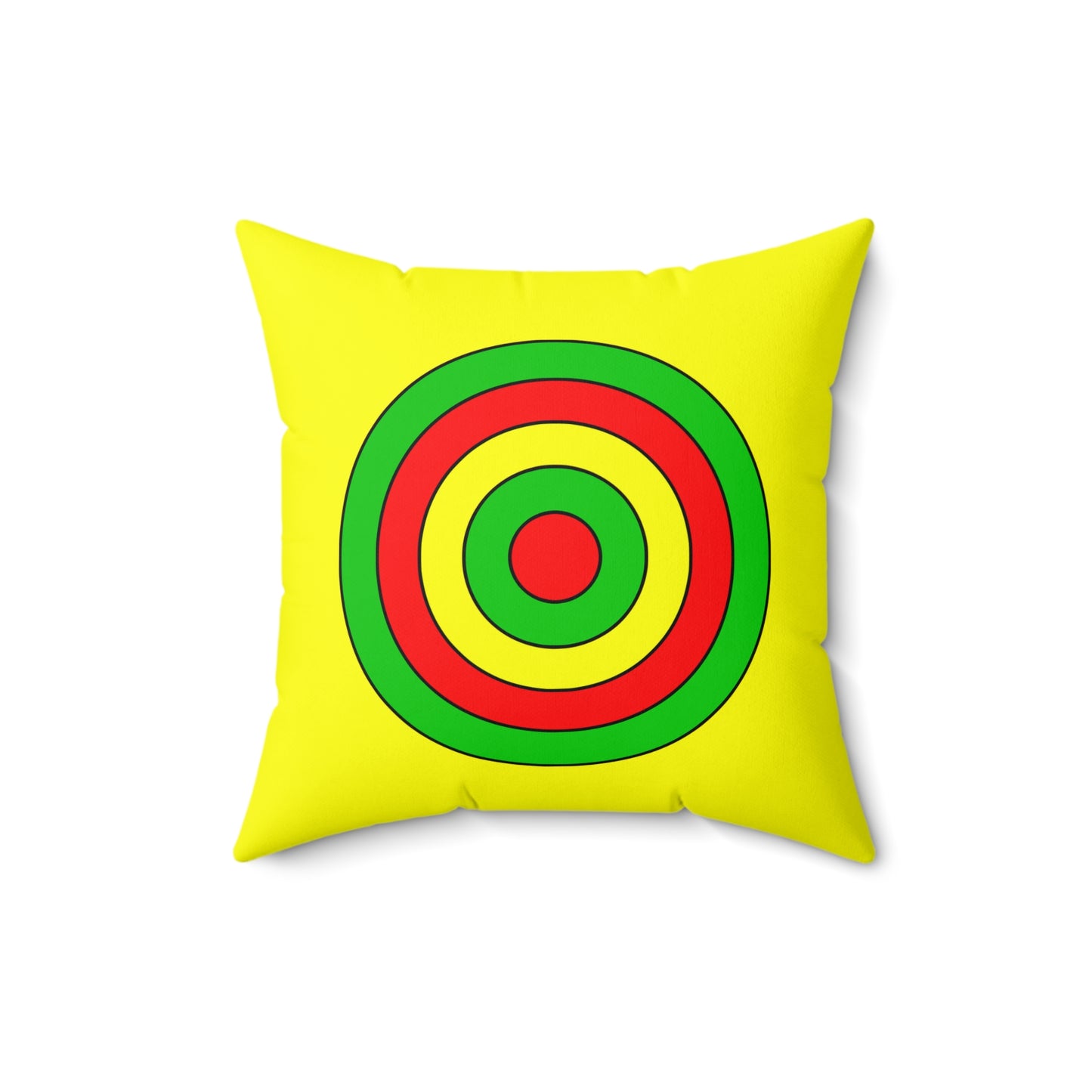 Congo Retro Target Cushion Pillow