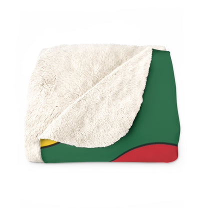 Ghana Retro Polka Dots Blanket Throw