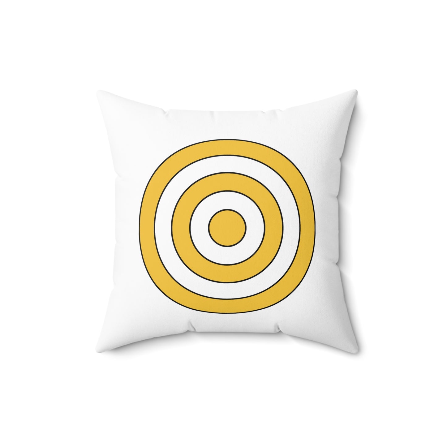 United States Virgin Islands Retro Target Cushion Pillow