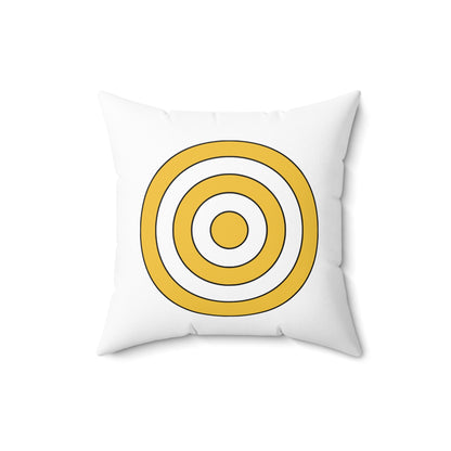 United States Virgin Islands Retro Target Cushion Pillow