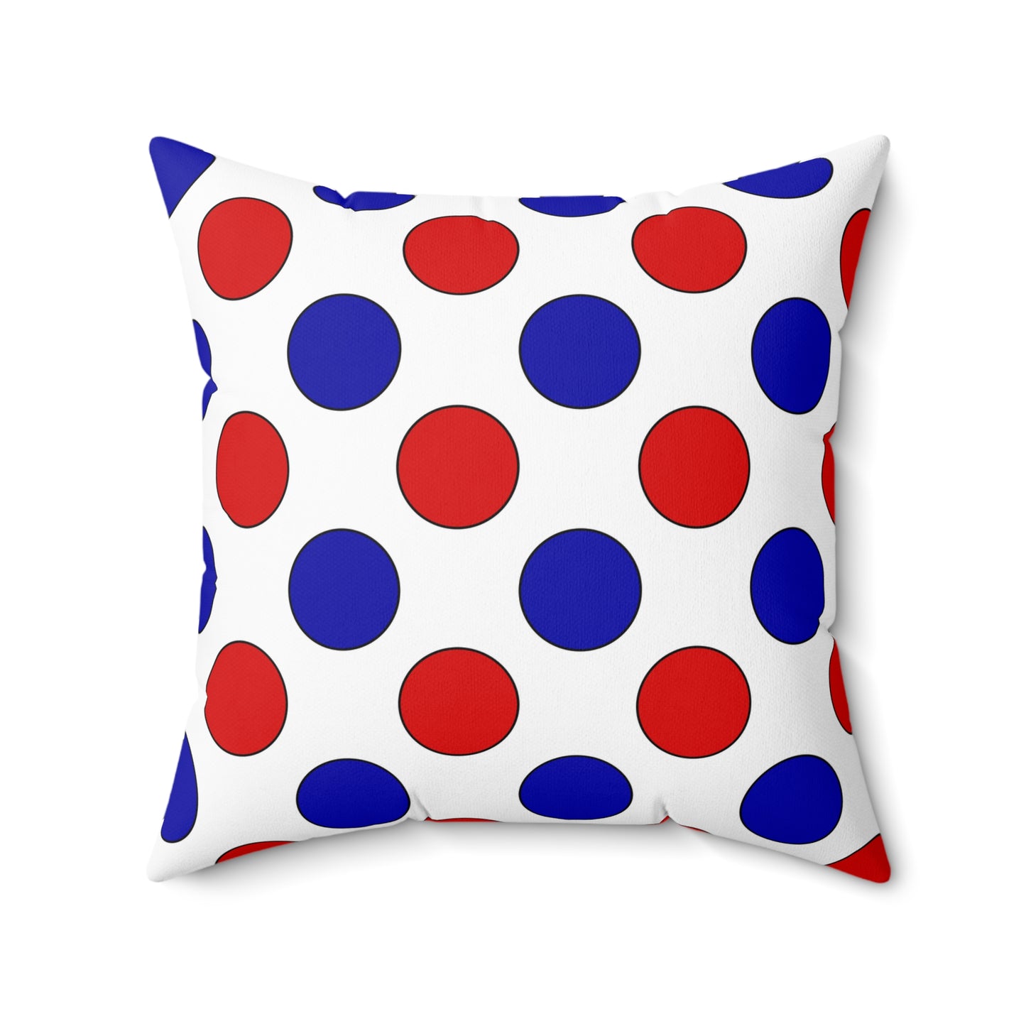 Panama Retro Polka Dots Cushion Pillow