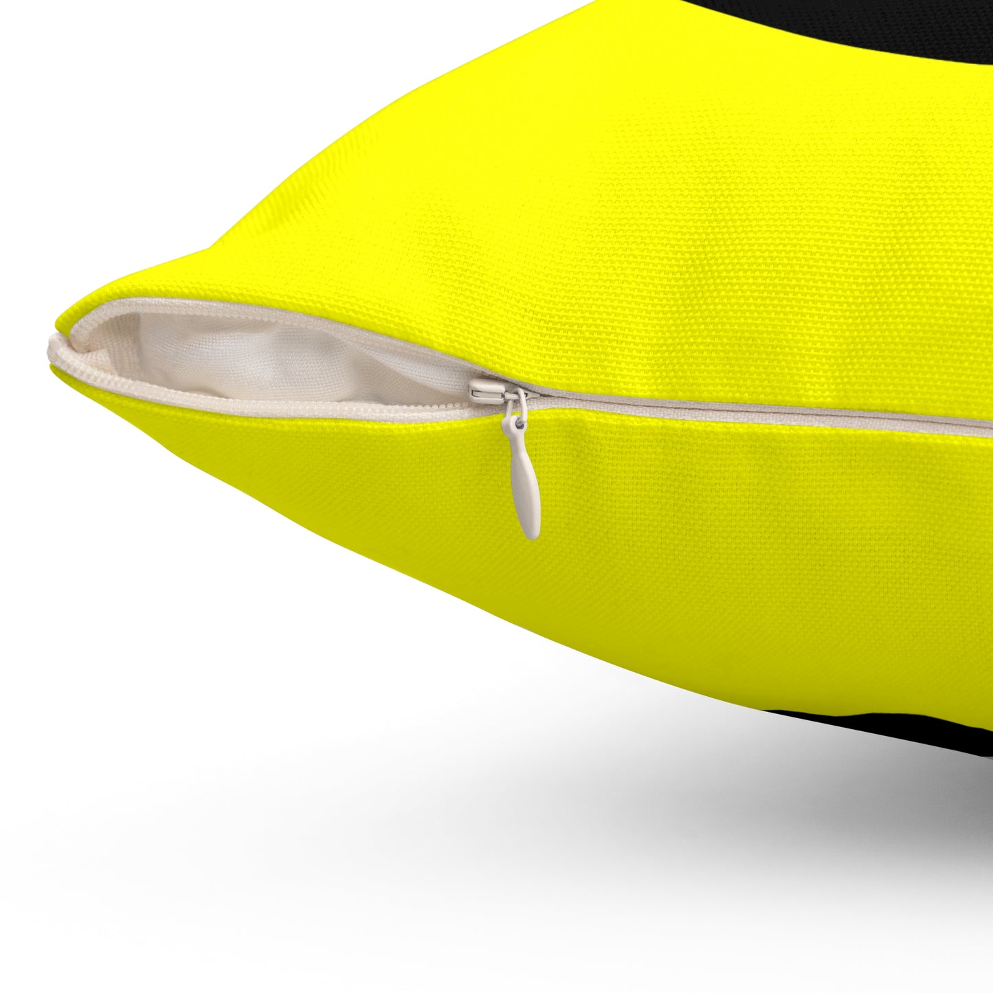 Yellow, Black Retro Target Cushion Pillow
