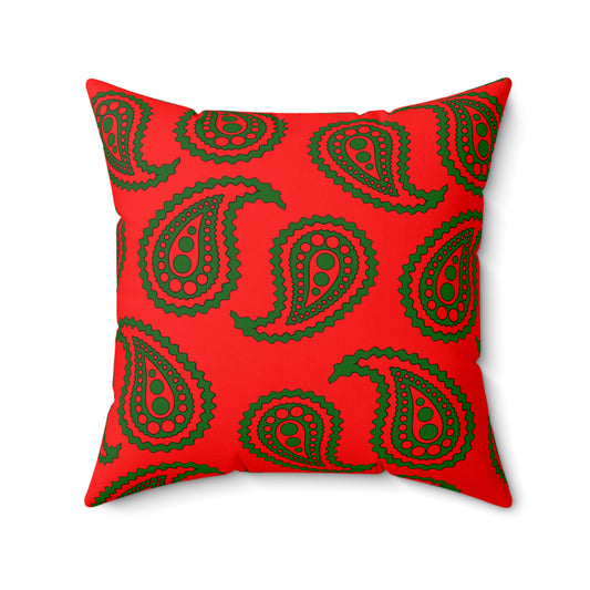 Portugal Retro Paisley Cushion Pillow