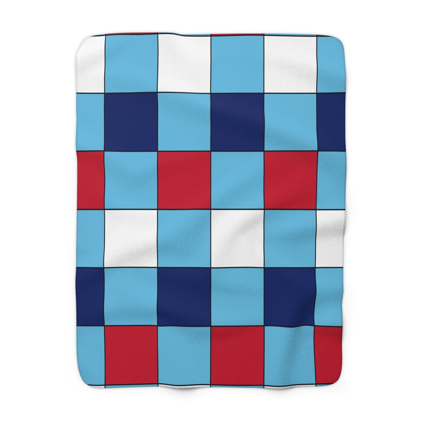 Fiji Retro Check Blanket Throw