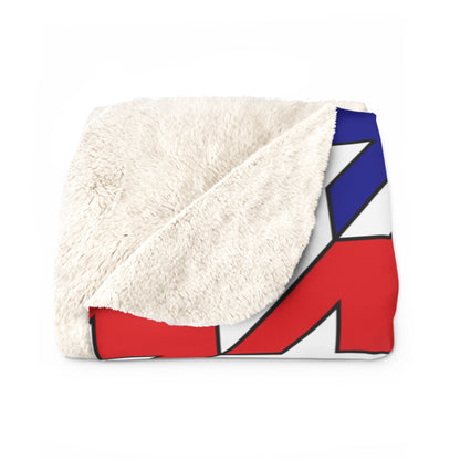 Guadeloupe Retro Houndstooth Blanket Throw