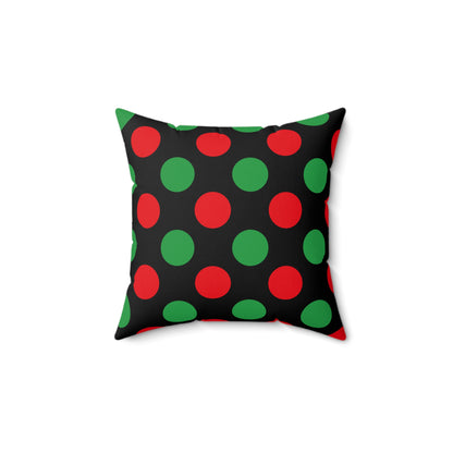 Libya Retro Polka Dots Cushion Pillow