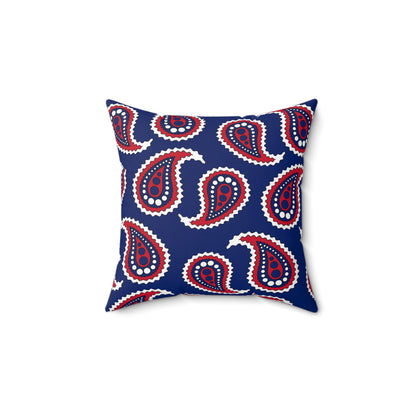 Anguilla Retro Paisley Cushion Pillow