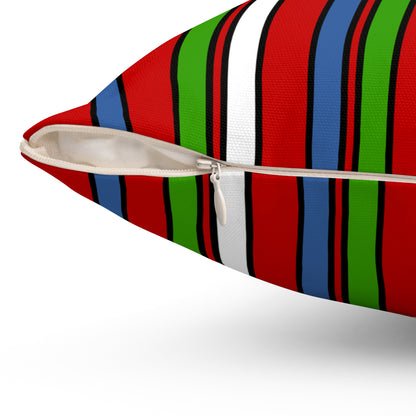 Namibia Retro Stripes Cushion Pillow