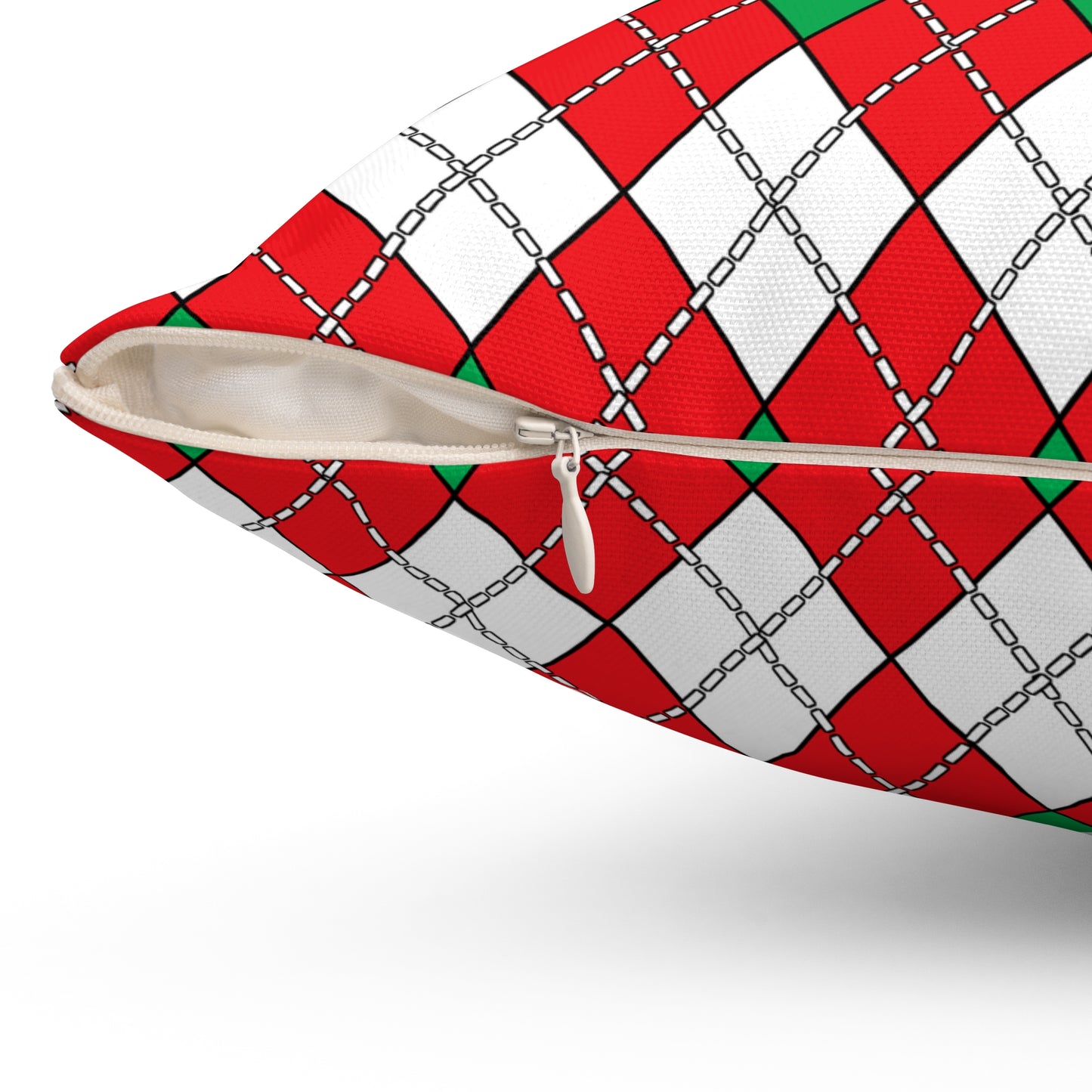 Lebanon Retro Argyle Cushion Pillow