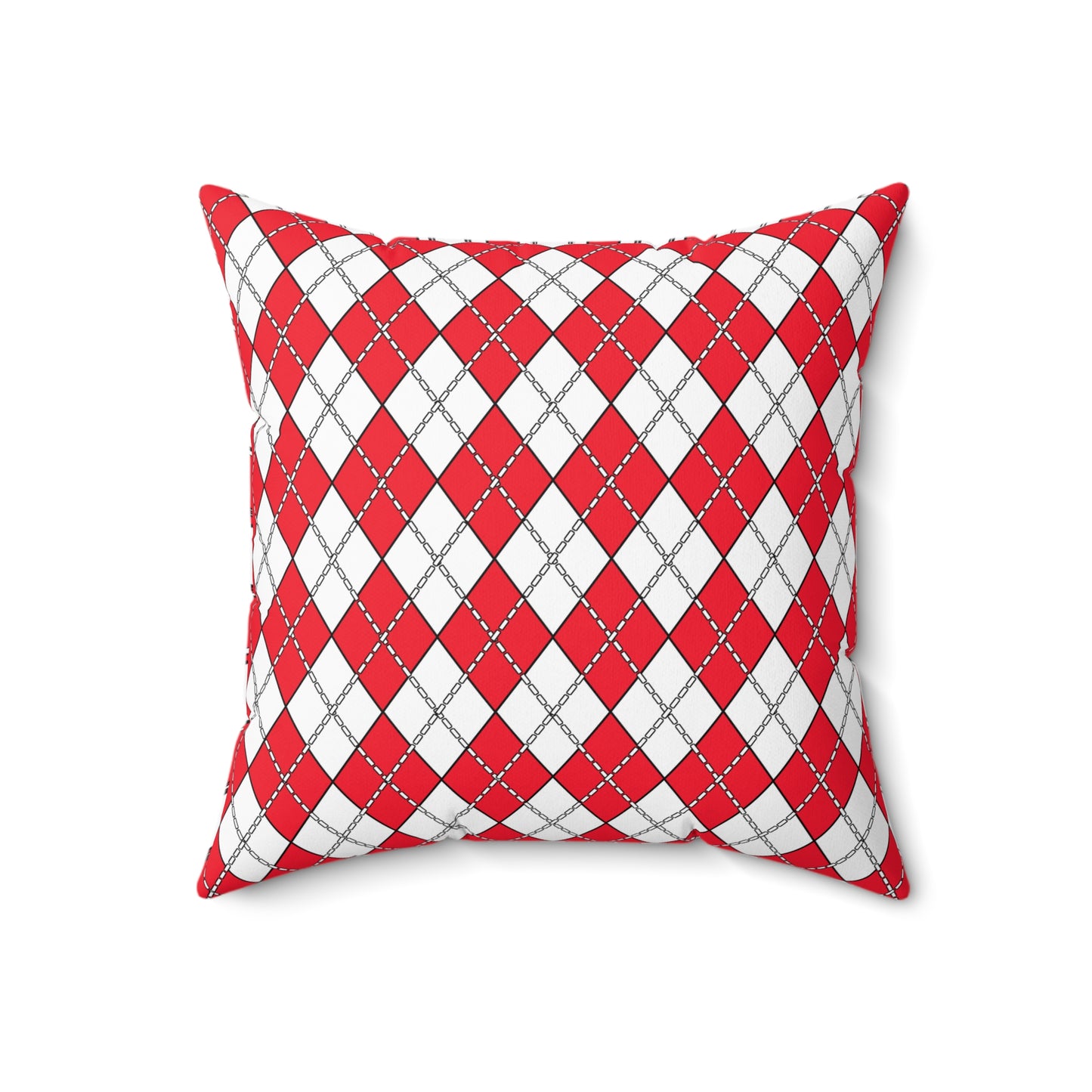 Monaco Retro Argyle Cushion Pillow
