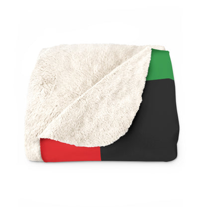 Libya Retro Check Blanket Throw