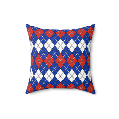 Russia Retro Argyle Cushion Pillow