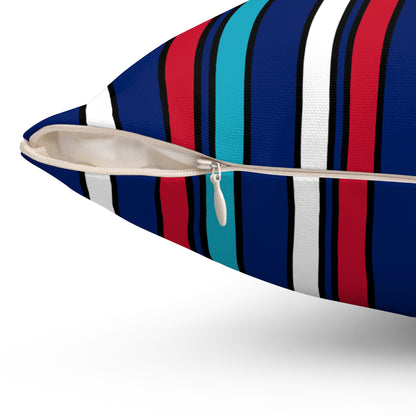 Montserrat Retro Stripes Cushion Pillow