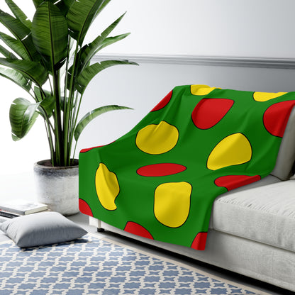 Togo Retro Polka Dots Blanket Throw