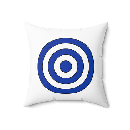 Uruguay Retro Target Cushion Pillow