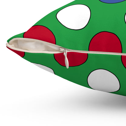 Comoros Retro Polka Dots Cushion Pillow