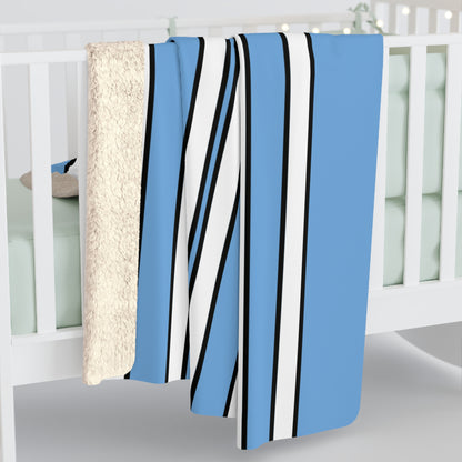 Argentina Retro Stripes Blanket Throw