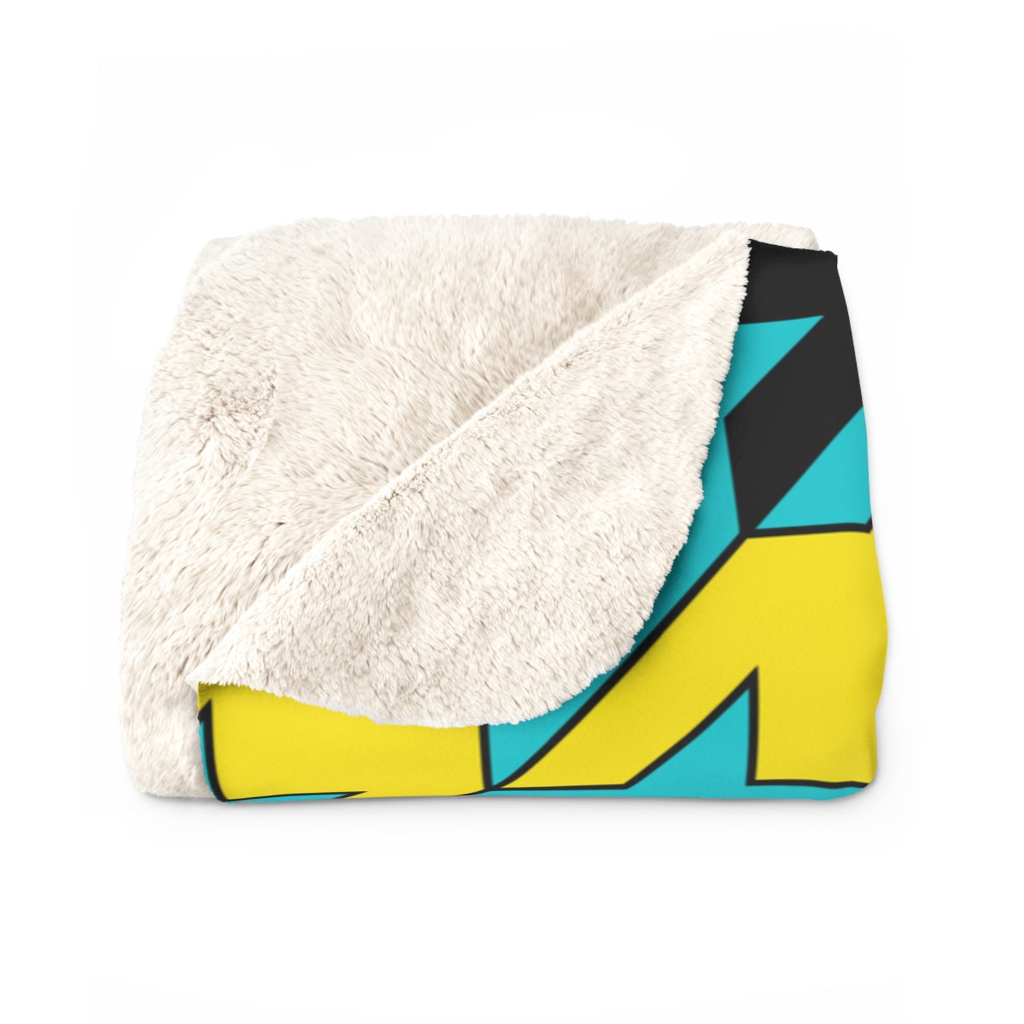 Bahamas Retro Houndstooth Blanket Throw
