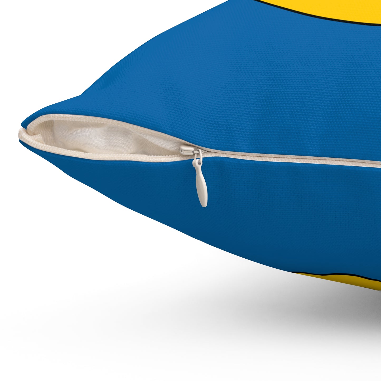Canary Islands Retro Target Cushion Pillow