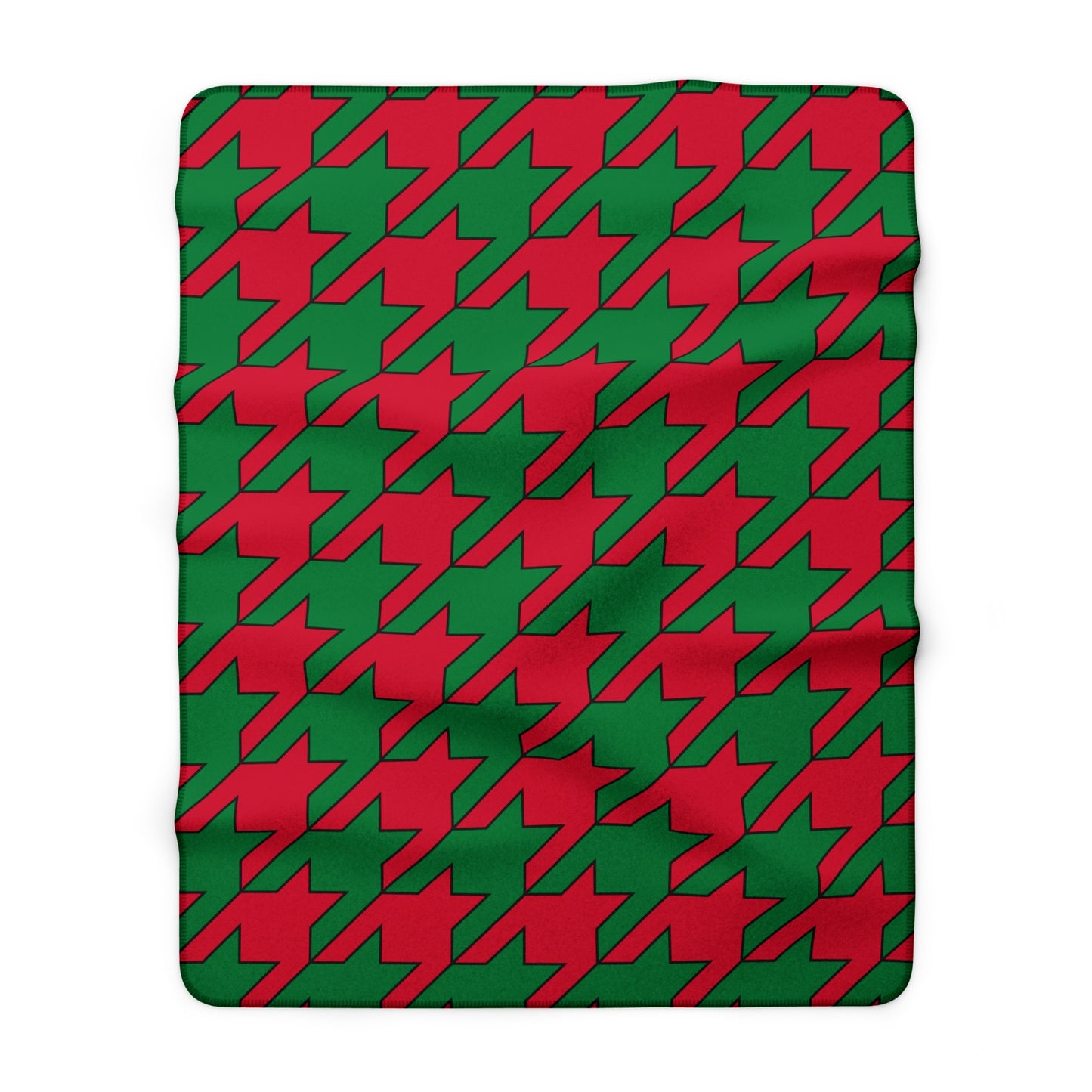 Maldives Retro Houndstooth Blanket Throw