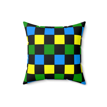 Tanzania Retro Check Cushion Pillow