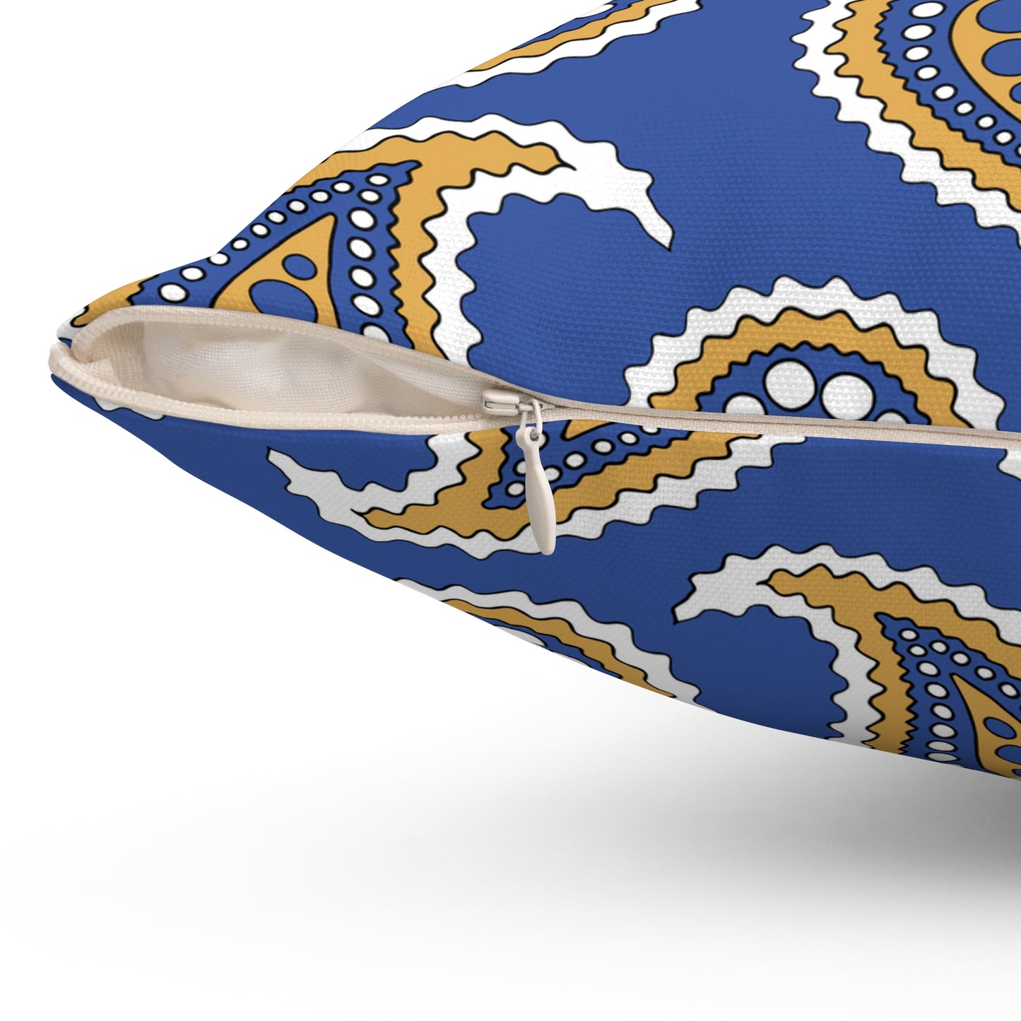 Marshall Islands Retro Paisley Cushion Pillow