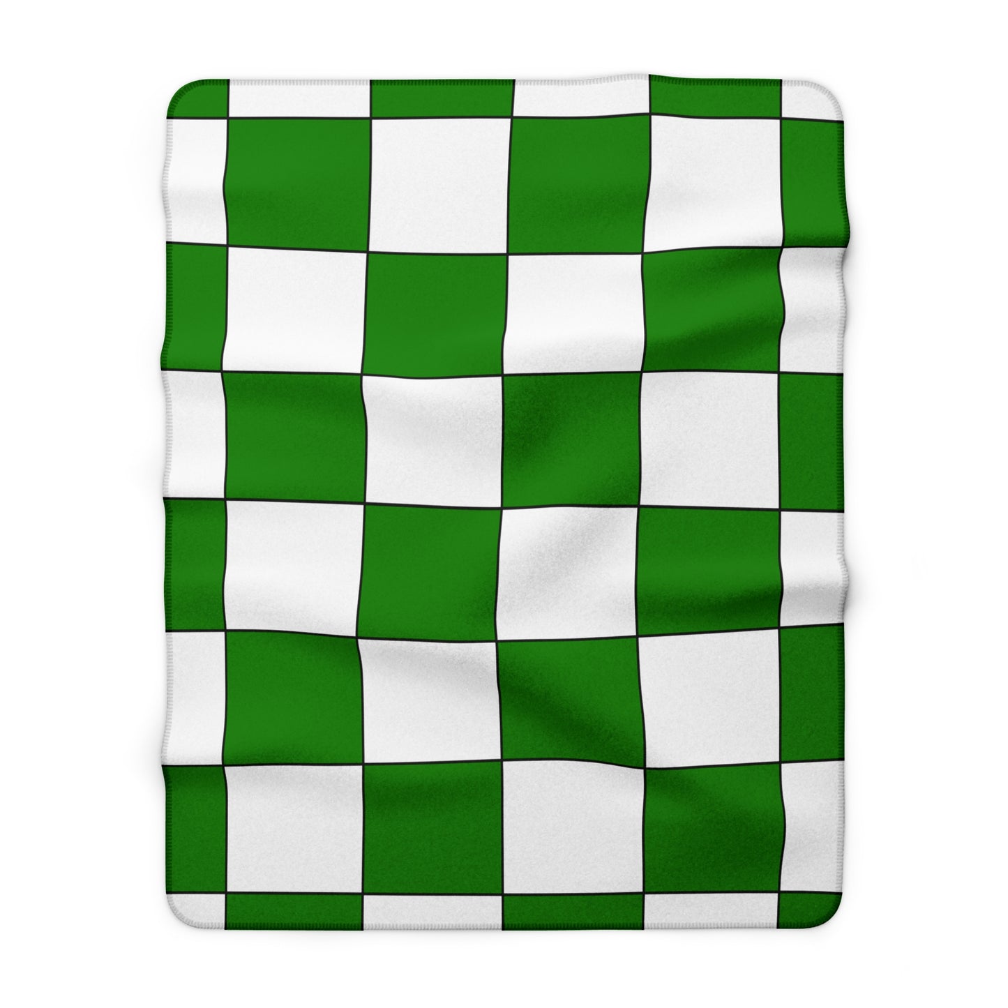 Norfolk Island Retro Check Blanket Throw