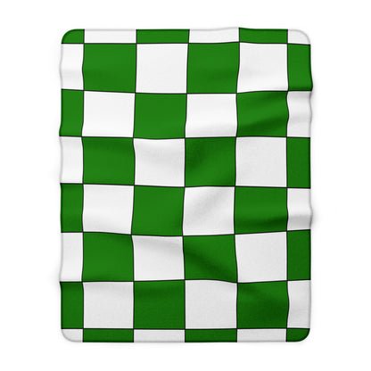 Norfolk Island Retro Check Blanket Throw