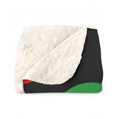 Libya Retro Polka Dots Blanket Throw