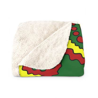 Senegal Retro Paisley Blanket Throw