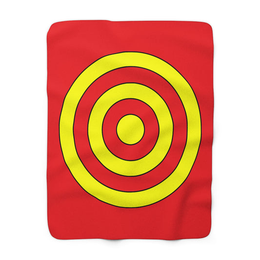 China Retro Target Blanket Throw