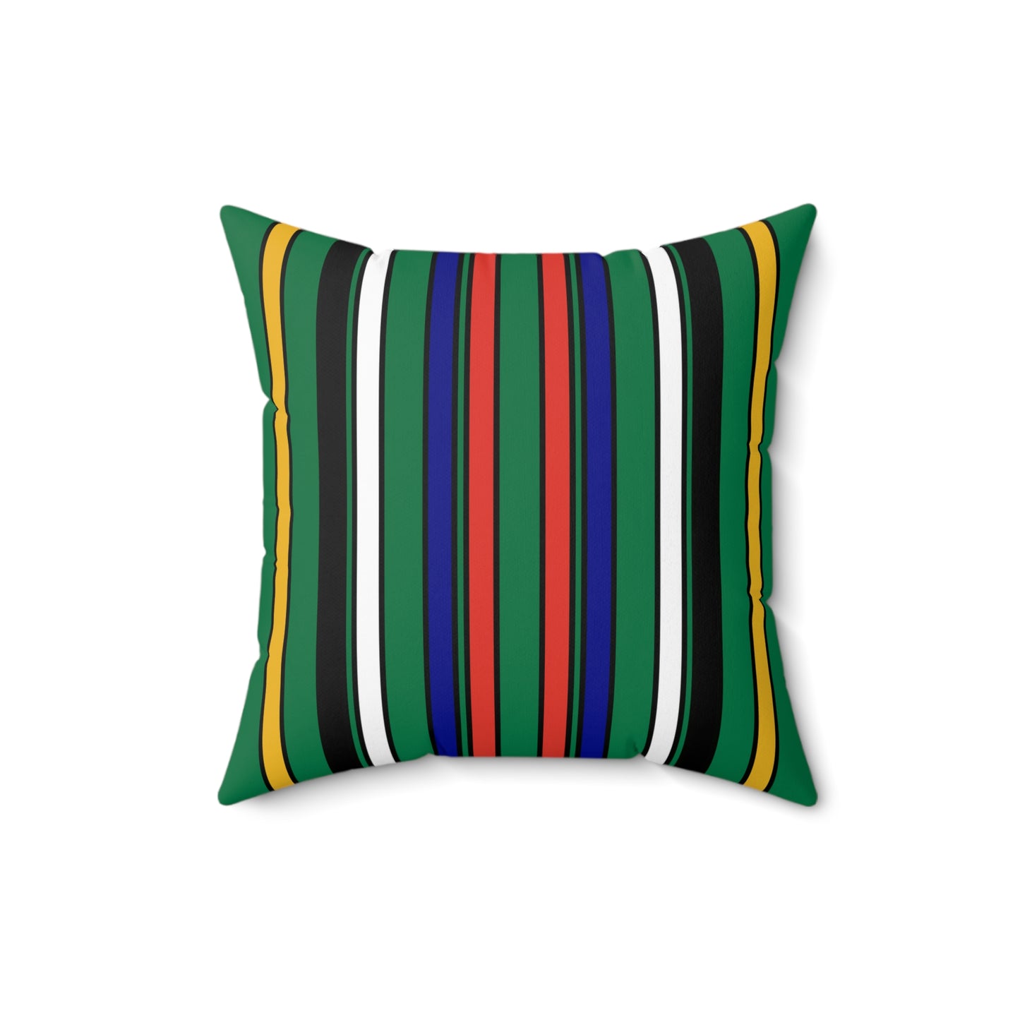 South Africa Retro Stripes Cushion Pillow