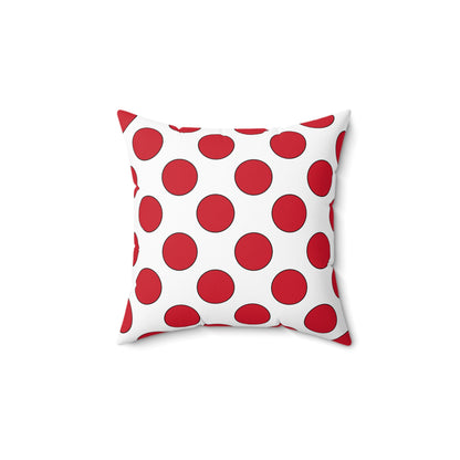 Jersey Retro Polka Dots Cushion Pillow