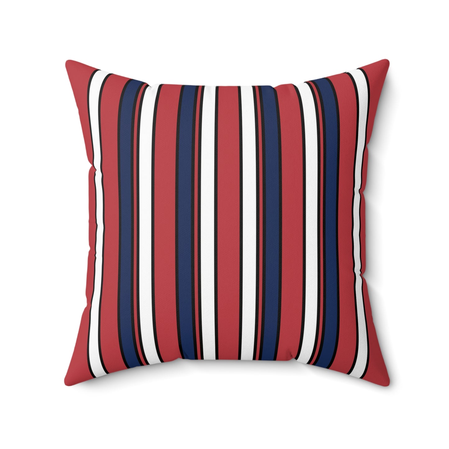 United States of America (USA) Retro Stripes Cushion Pillow