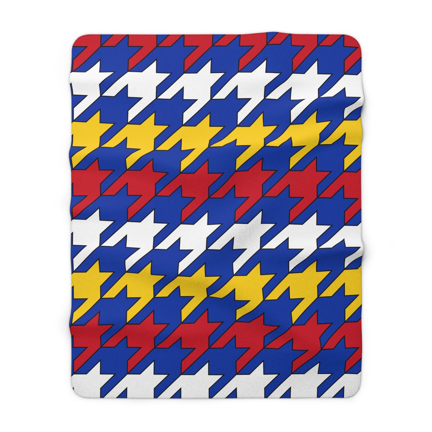 Philippines Retro Houndstooth Blanket Throw