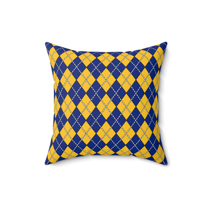 Barbados Retro Argyle Cushion Pillow