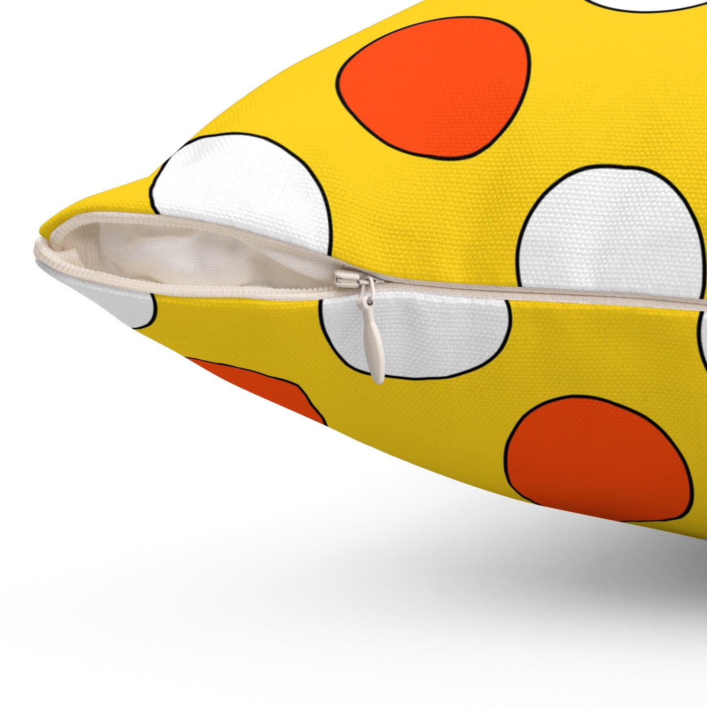 Bhutan Retro Polka Dots Cushion Pillow