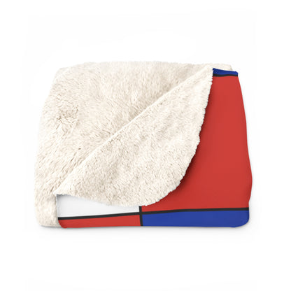 Paraguay Retro Check Blanket Throw
