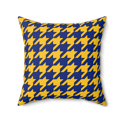 Barbados Retro Houndstooth Cushion Pillow
