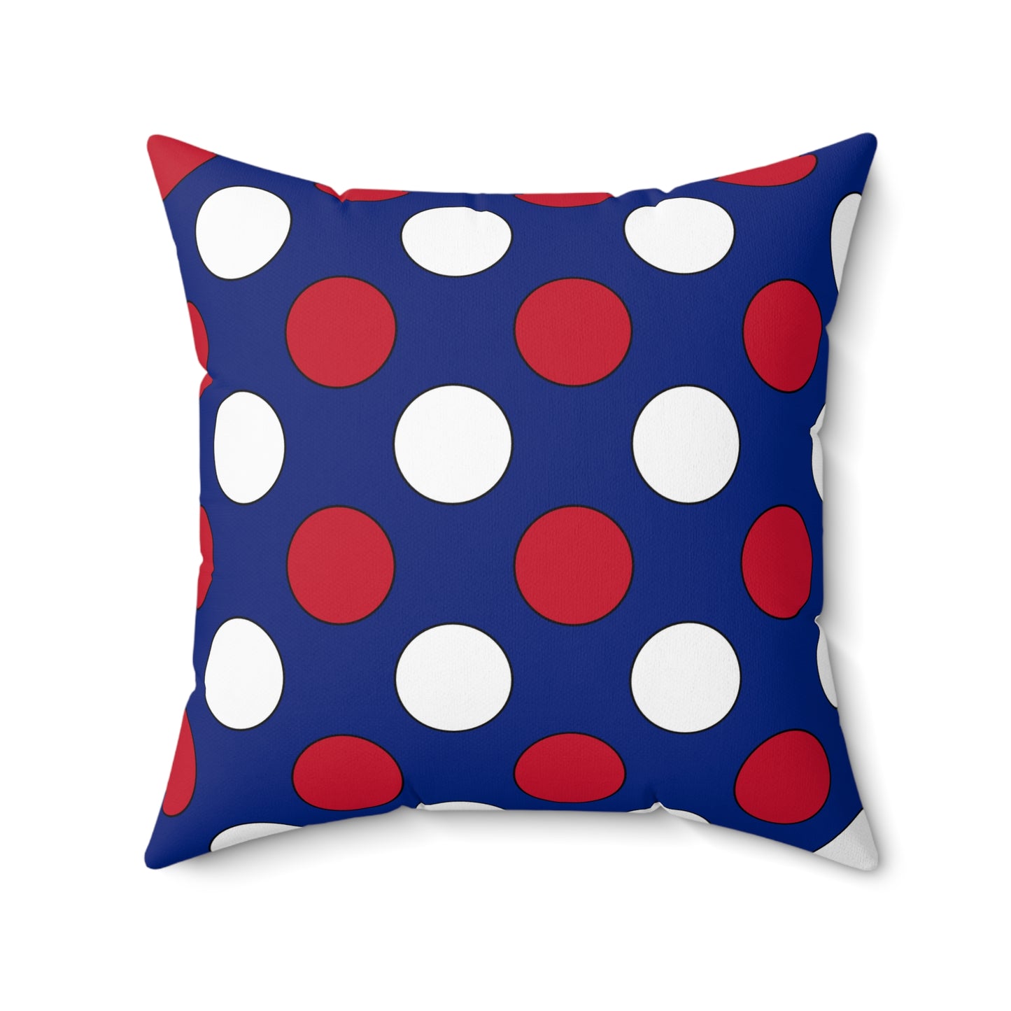 New Zealand Retro Polka Dots Cushion Pillow