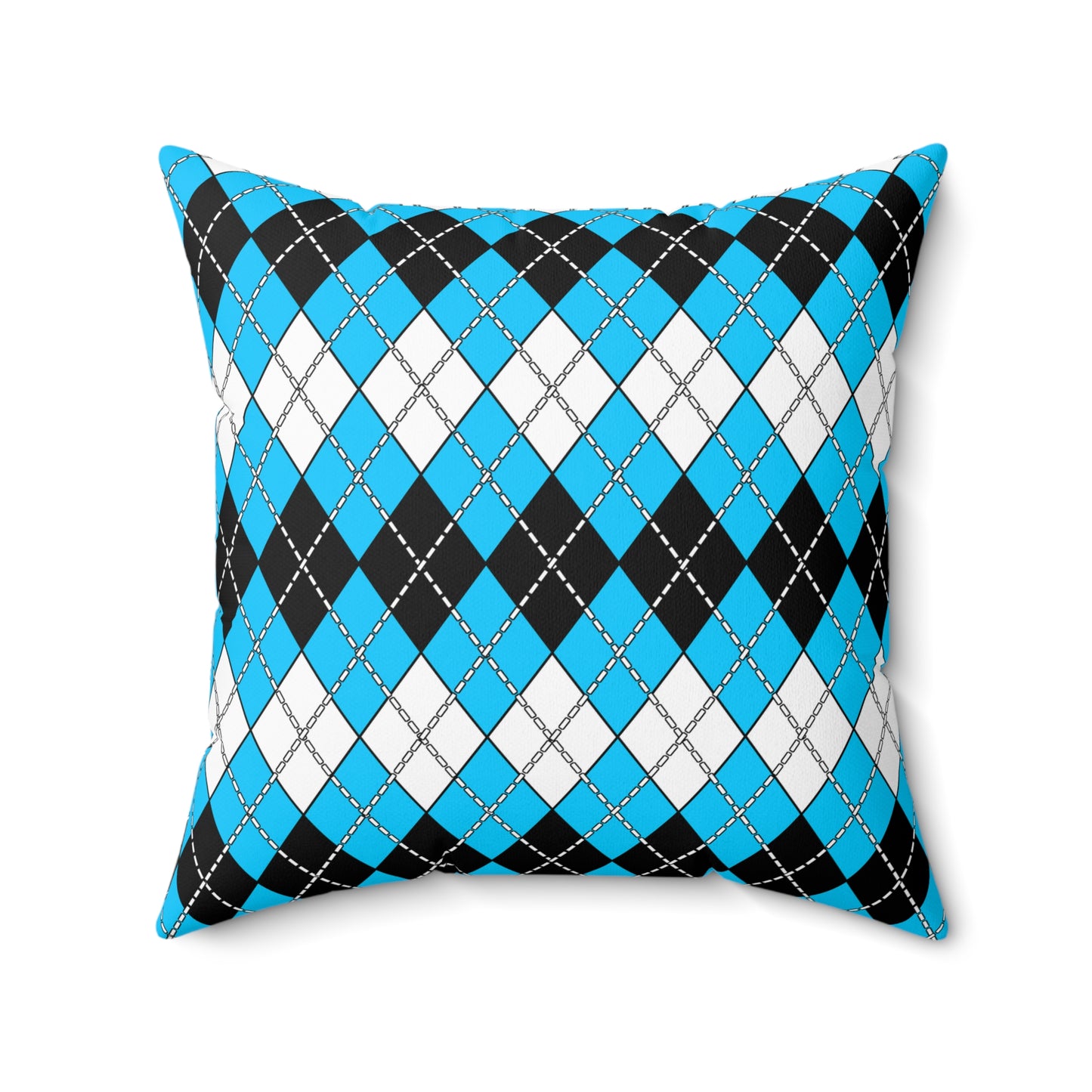 Botswana Retro Argyle Cushion Pillow